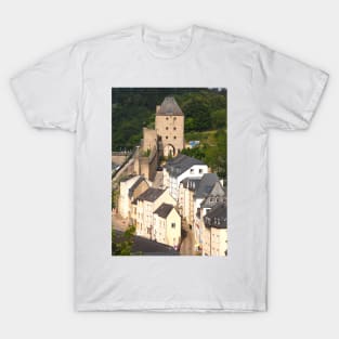 Luxembourg; City; Goal; city gate; casemates; Fortress; Dinselpuert T-Shirt